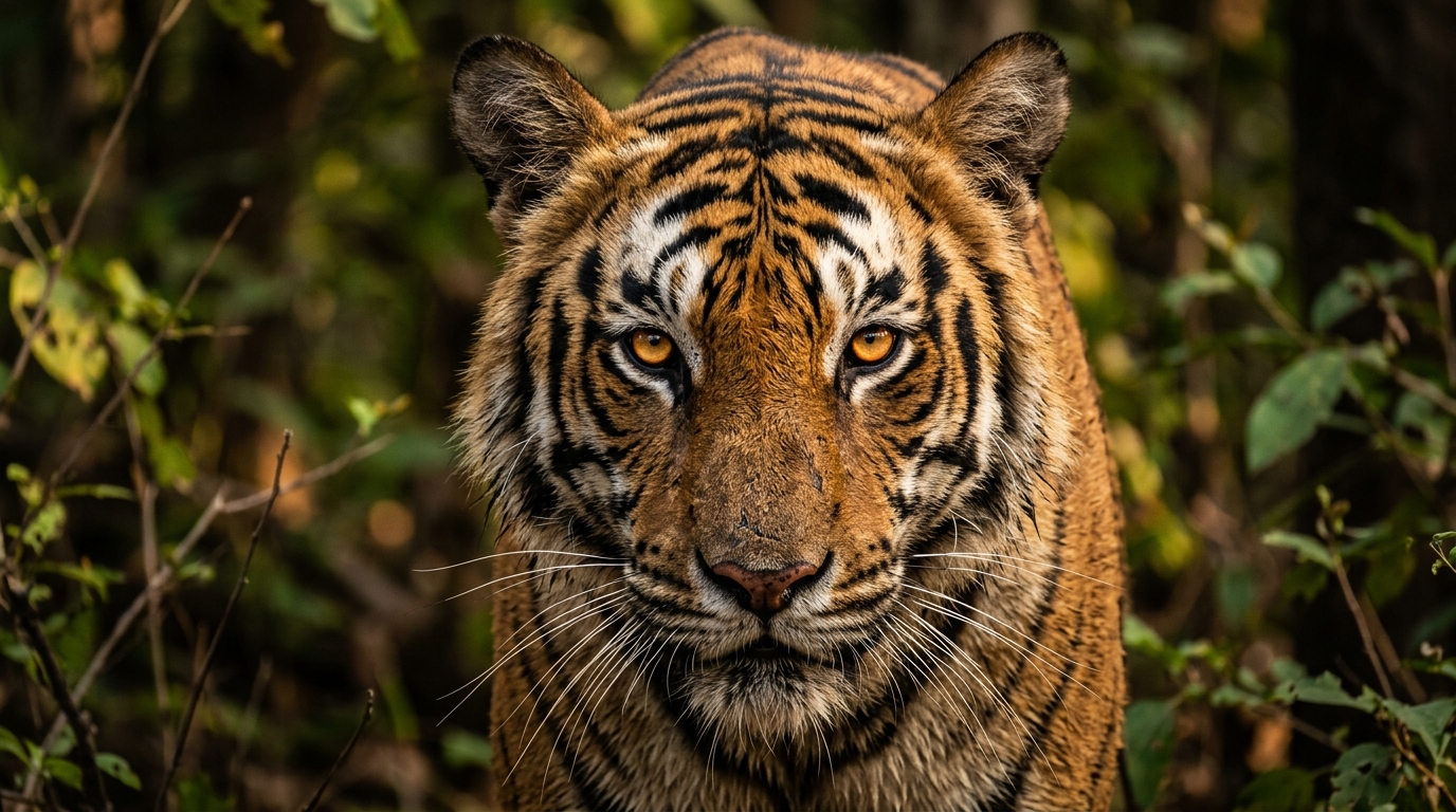 Wild Bengal Tiger Tadoba